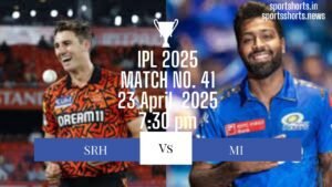 SRH बनाम MI