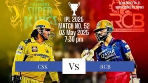 CSK बनाम RCB
