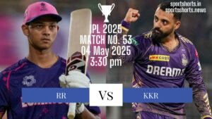 RR बनाम KKR