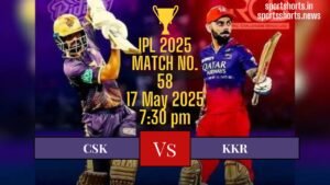 RCB बनाम KKR