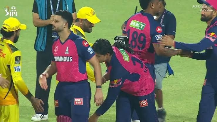 CSK बनाम RR